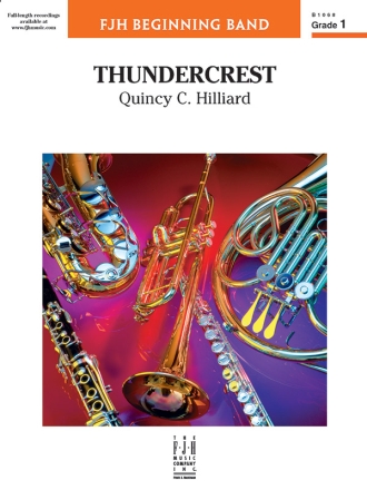 Thundercrest (c/b score) Symphonic wind band