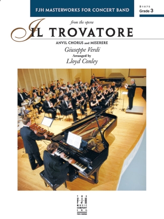 Anvil Chorus & Miserere (c/b sc) Symphonic wind band