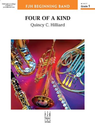Four of a Kind (c/b score) Symphonic wind band