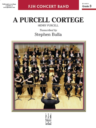 A Purcell Cortege (c/b score) Symphonic wind band