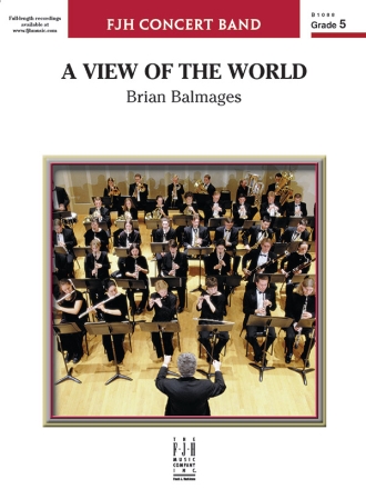 A View of the World (c/b score) Symphonic wind band
