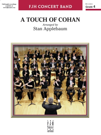 A Touch of Cohan (c/b score) Symphonic wind band