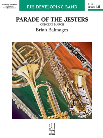 Parade of the Jesters (c/b score) Symphonic wind band