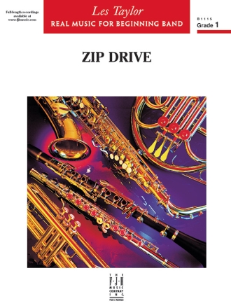 Zip Drive (c/b score) Symphonic wind band