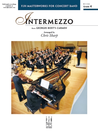 Intermezzo from Bizet's Carmen (c/b sc) Symphonic wind band