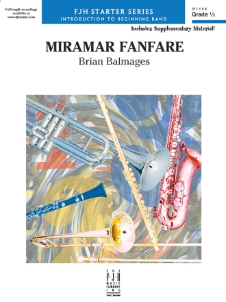 Miramar Fanfare (c/b score) Symphonic wind band