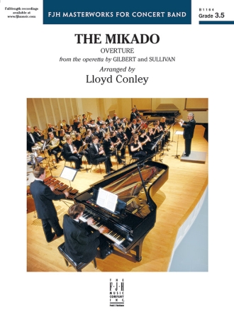 The Mikado: Overture (c/b score) Symphonic wind band