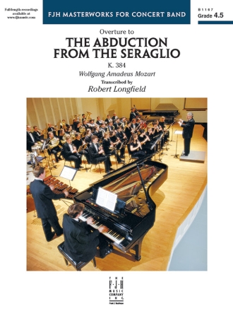 Abduction Seraglio Overture (c/b sc) Symphonic wind band