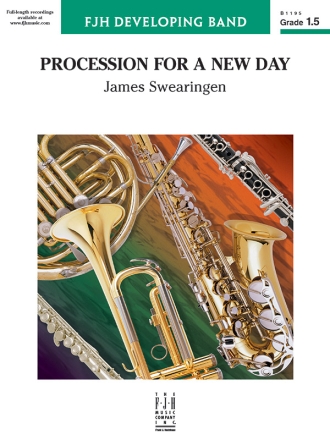 Procession for a New Day (c/b score) Symphonic wind band