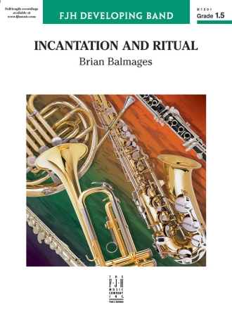 Incantation & Ritual (c/b score) Symphonic wind band