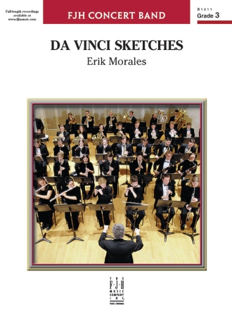 Da Vinci Sketches (c/b score) Symphonic wind band