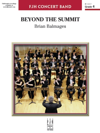 Beyond the Summit (c/b score) Symphonic wind band