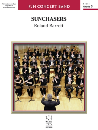 Sunchasers (c/b score) Symphonic wind band