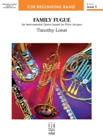 Family Fugue (c/b score) Symphonic wind band