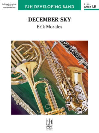 December Sky (c/b score) Symphonic wind band