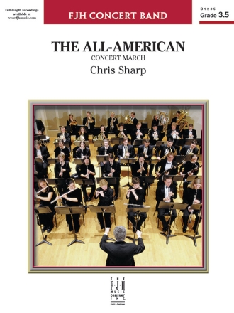 The All-American: Concert March (c/b) Symphonic wind band