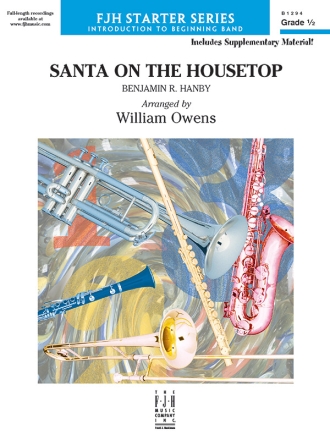 Santa on the Housetop (c/b) Symphonic wind band