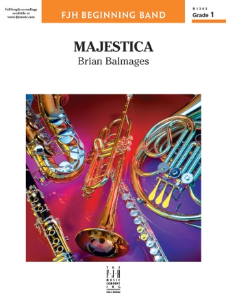 Majestica (c/b score) Symphonic wind band