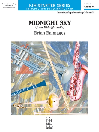 Midnight Sky: Midnight Suite (c/b sc) Symphonic wind band