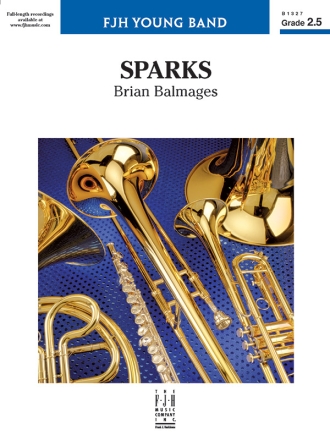 Sparks (c/b score) Symphonic wind band
