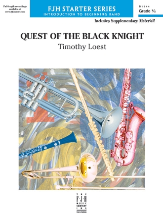 Quest of the Black Knight (c/b) Symphonic wind band
