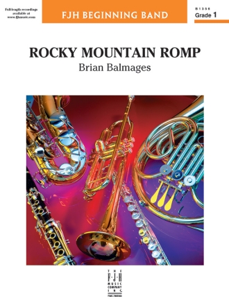 Rocky Mountain Romp (c/b score) Symphonic wind band