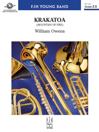 Krakatoa: Mountain of Fire (c/b score) Symphonic wind band