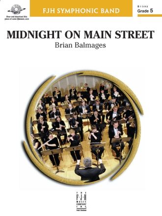 Midnight on Main Street (c/b score) Symphonic wind band