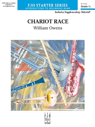 Chariot Race (c/b score) Symphonic wind band