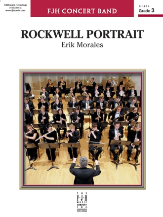 Rockwell Portrait (c/b score) Symphonic wind band
