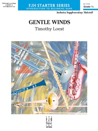 Gentle Winds (c/b score) Symphonic wind band
