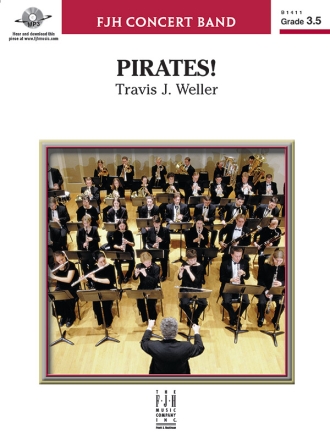Pirates! (c/b score) Symphonic wind band