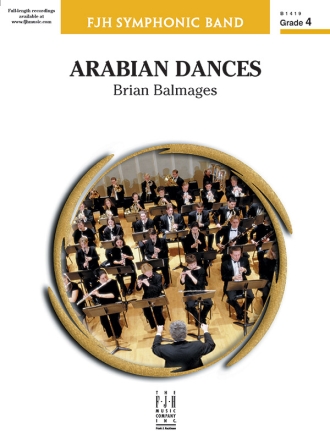 Arabian Dances (c/b score) Symphonic wind band