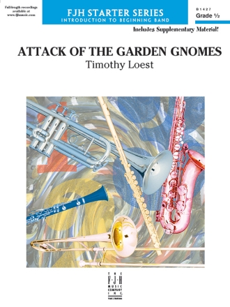 Attack of the Garden Gnomes (c/b score) Symphonic wind band