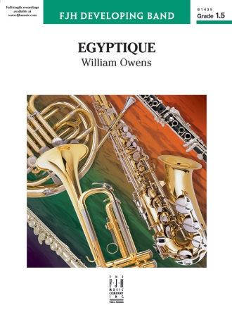 Egyptique (c/b score) Symphonic wind band