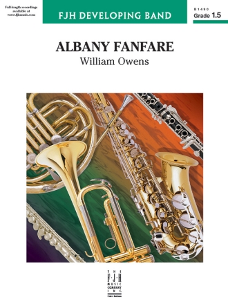 Albany Fanfare (c/b) Symphonic wind band