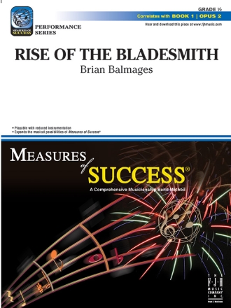 Rise of the Bladesmith (c/b score) Symphonic wind band