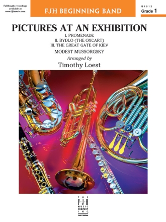 Pictures at an Exhibition (c/b) Symphonic wind band