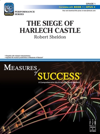 The Siege of Harlech Castle (c/b) Symphonic wind band