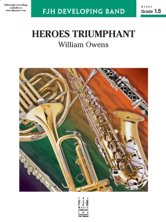 Heroes Triumphant (c/b score) Symphonic wind band