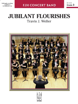 Jubilant Flourishes (c/b score) Symphonic wind band