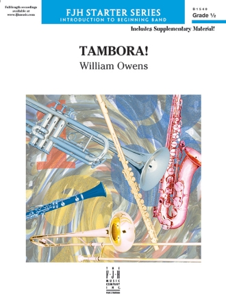 Tambora! (c/b) Symphonic wind band