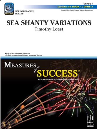 Sea Shanty Variations (c/b score) Symphonic wind band