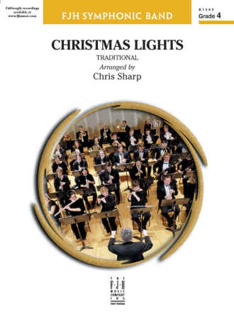 Christmas Lights (c/b score) Symphonic wind band