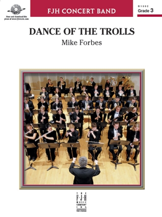 Dance of the Trolls (c/b score) Symphonic wind band