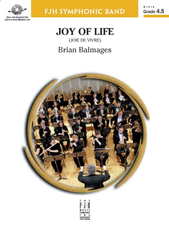 Joy of Life (c/b score) Symphonic wind band
