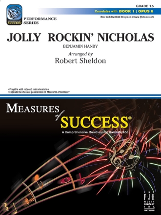 Jolly Rockin' Nicholas (c/b) Symphonic wind band