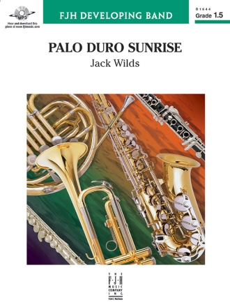 Palo Duro Sunrise (c/b score) Symphonic wind band