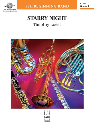 Starry Night (c/b score) Symphonic wind band