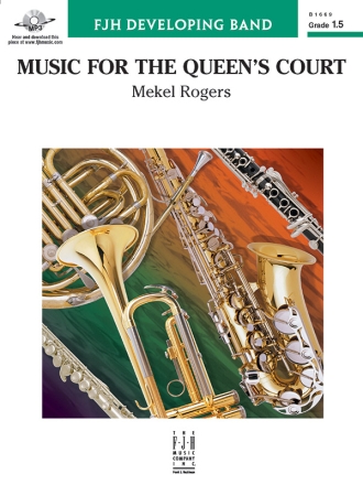 Music for the Queen's Court (c/b score) Symphonic wind band